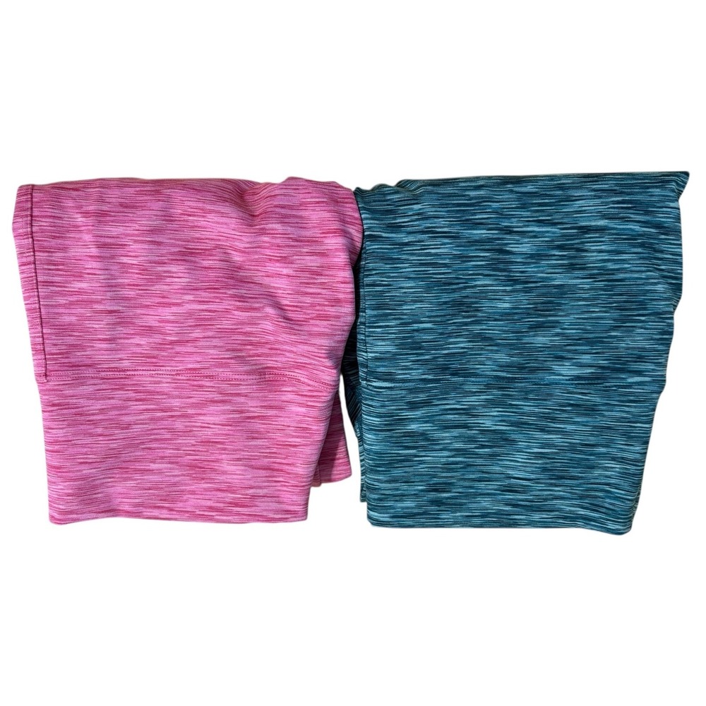 Outdoor Voices Women Space Dye Leggings Bundle Pink (NWT) Teal High Rise 2 Pairs